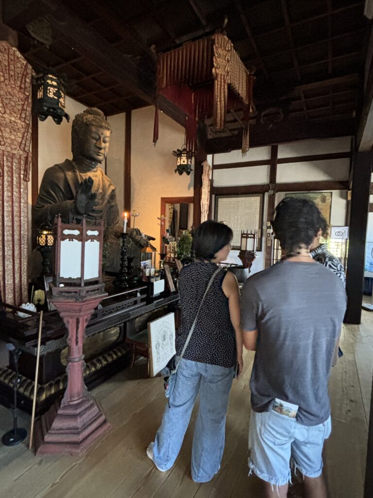 Asuka-Daibutsu (Shakanyorai sedentary statue)