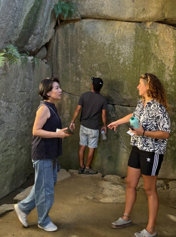 Local guide of Mity Global in rural Nara